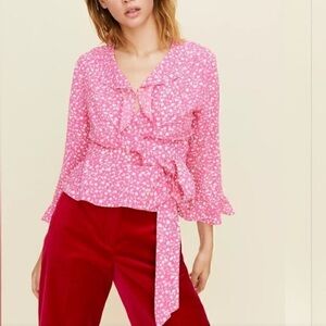 Little Moon Julep Wrap Blouse